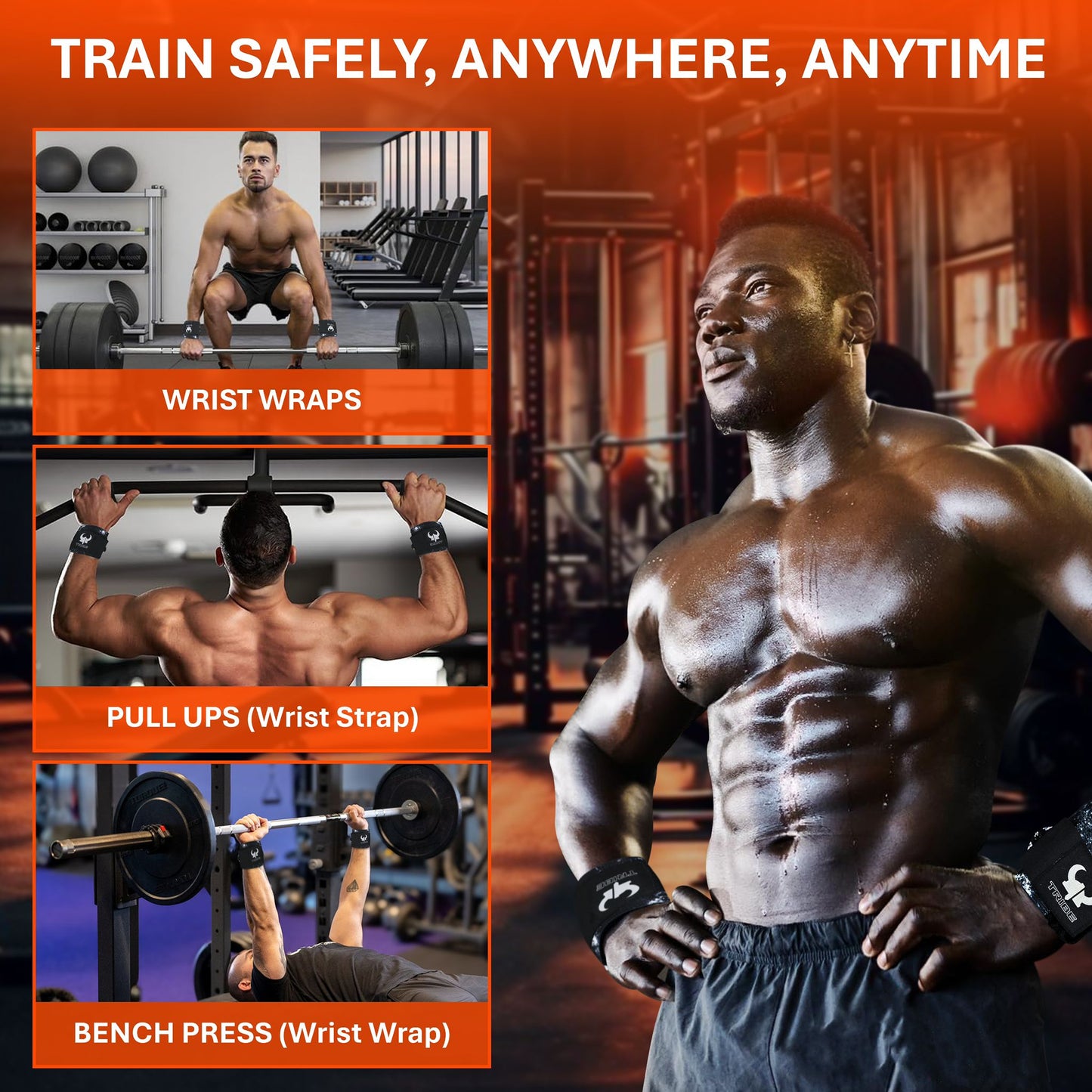 2-in-1 Gym Strap-Wrap