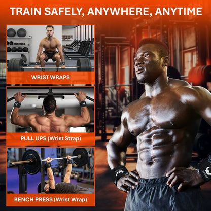 2-in-1 Gym Strap-Wrap