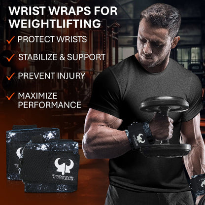 2-in-1 Gym Strap-Wrap